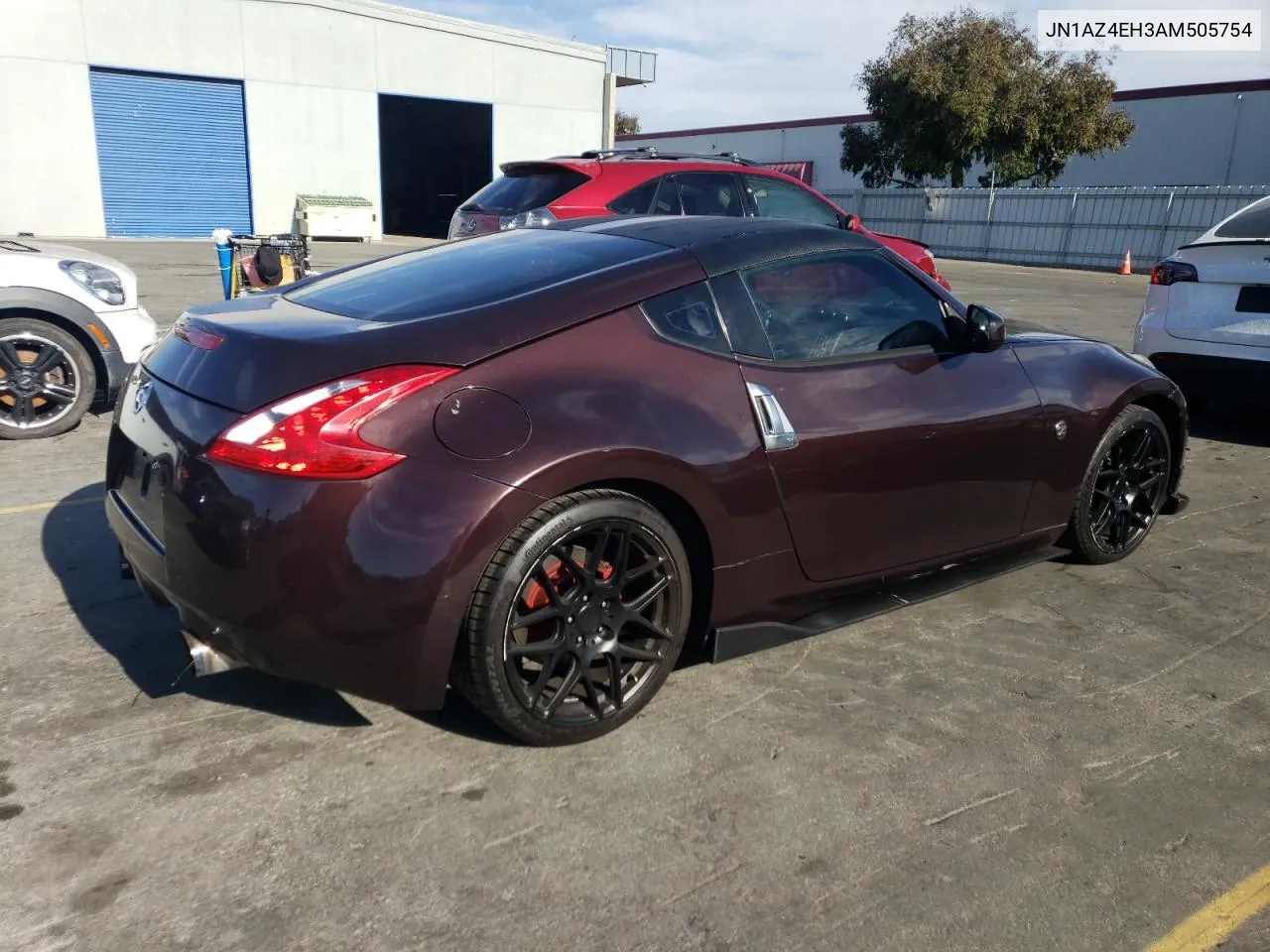 2010 Nissan 370Z VIN: JN1AZ4EH3AM505754 Lot: 75764914