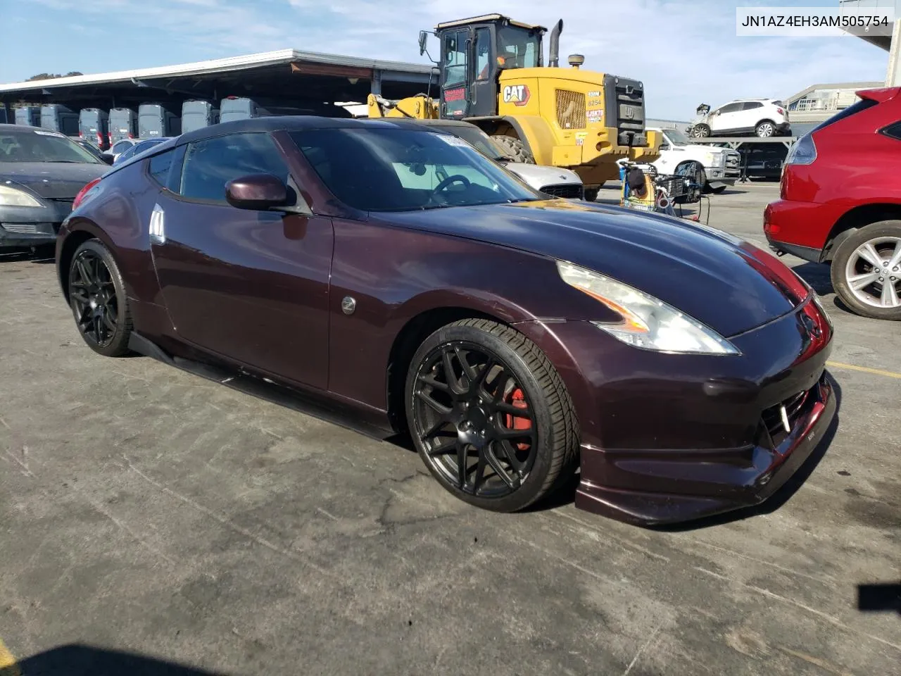 2010 Nissan 370Z VIN: JN1AZ4EH3AM505754 Lot: 75764914