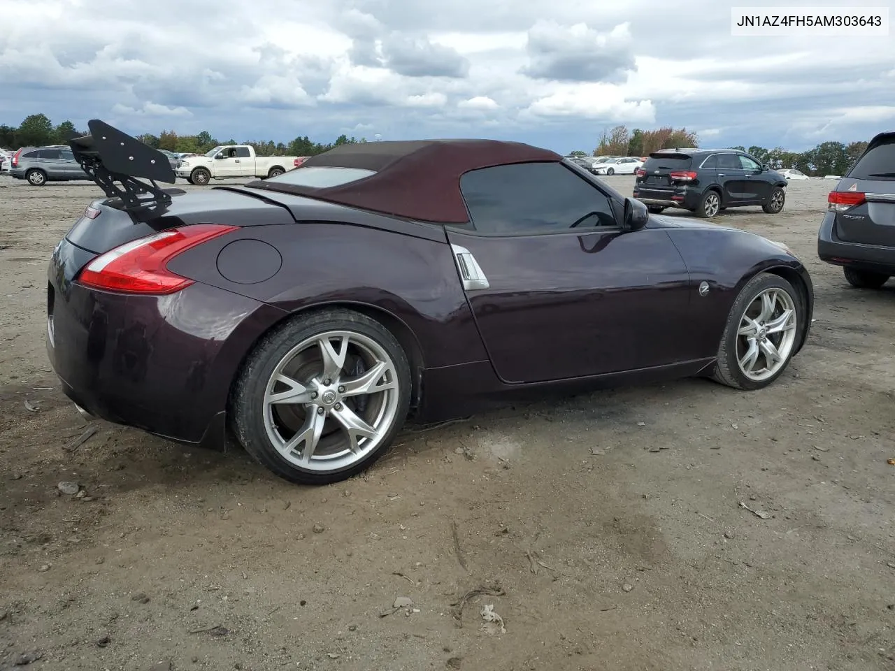 2010 Nissan 370Z VIN: JN1AZ4FH5AM303643 Lot: 75991244