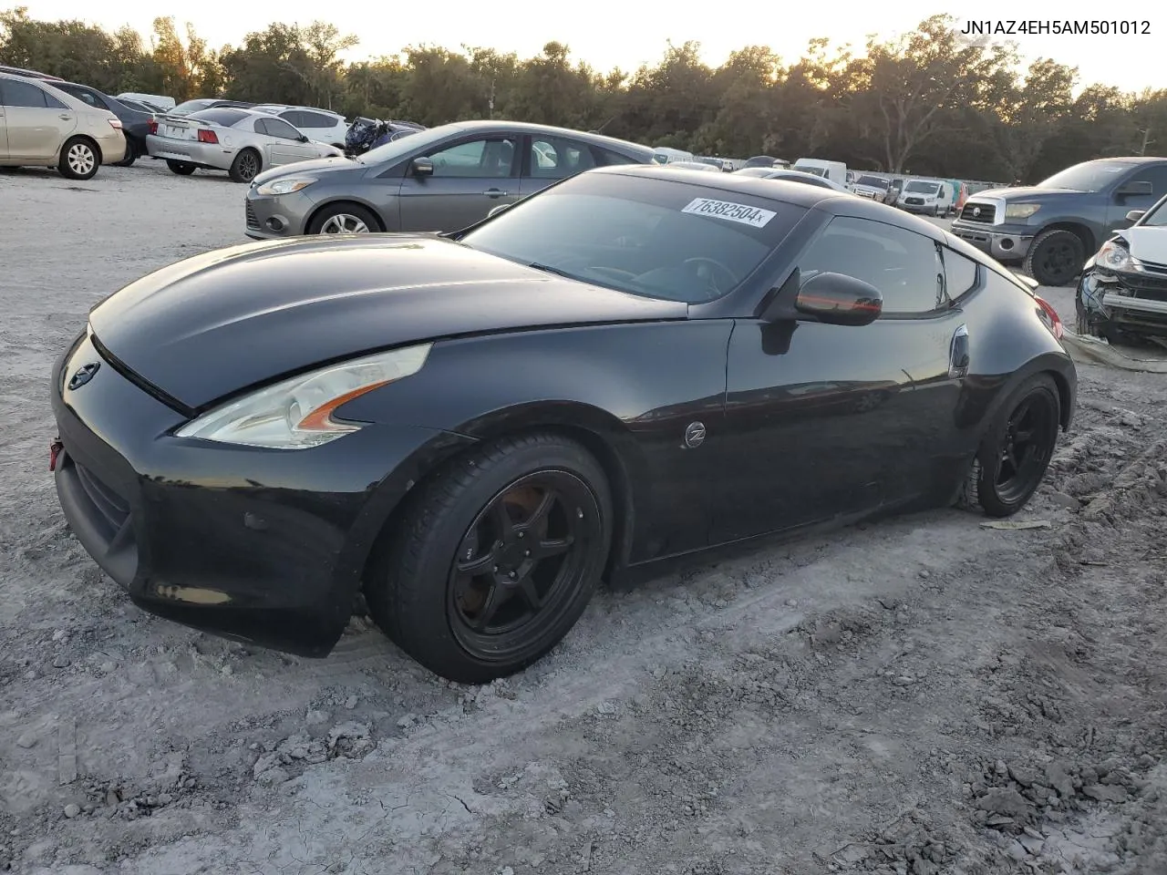 2010 Nissan 370Z VIN: JN1AZ4EH5AM501012 Lot: 76382504