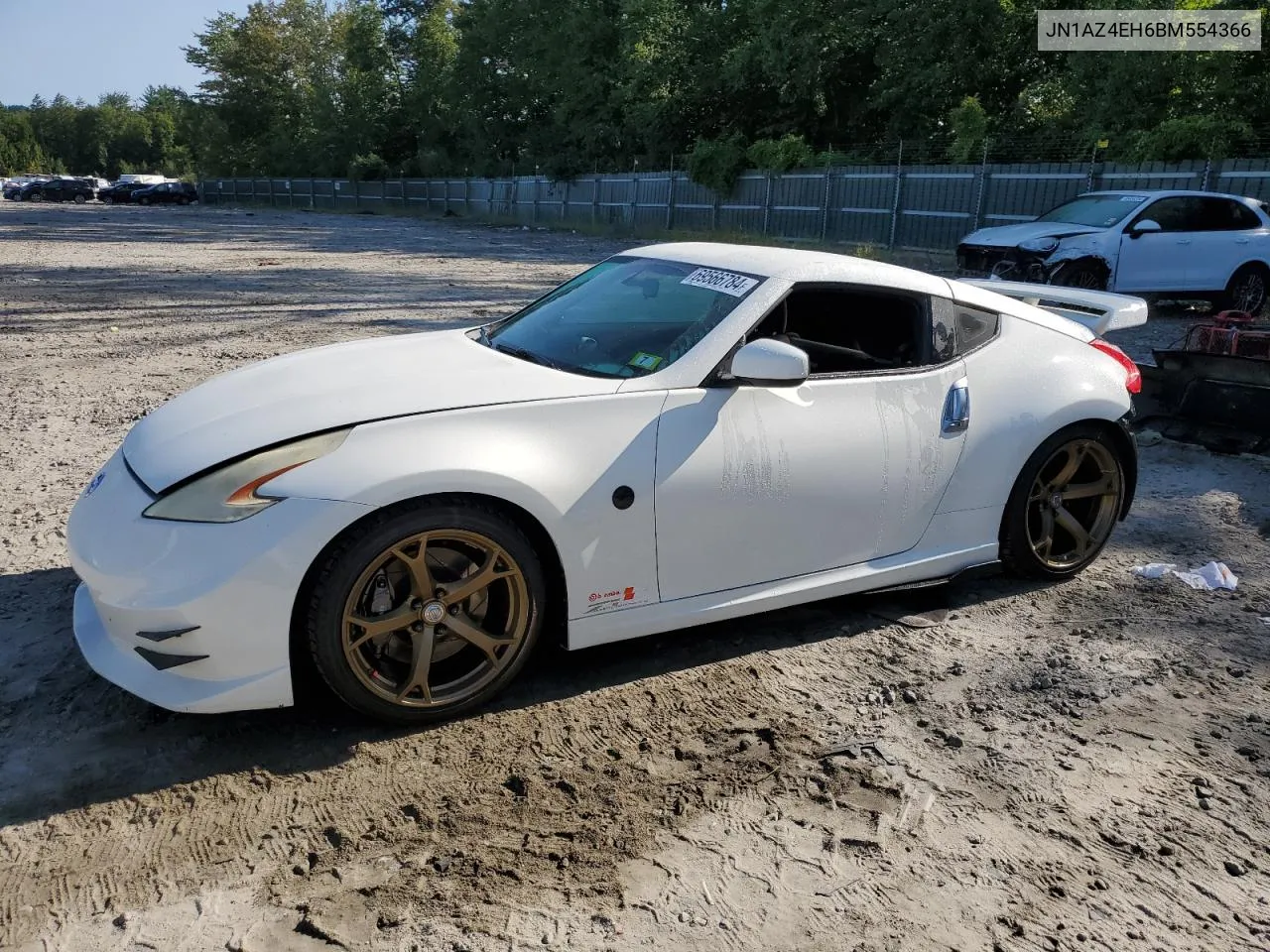 2011 Nissan 370Z Base VIN: JN1AZ4EH6BM554366 Lot: 69566784