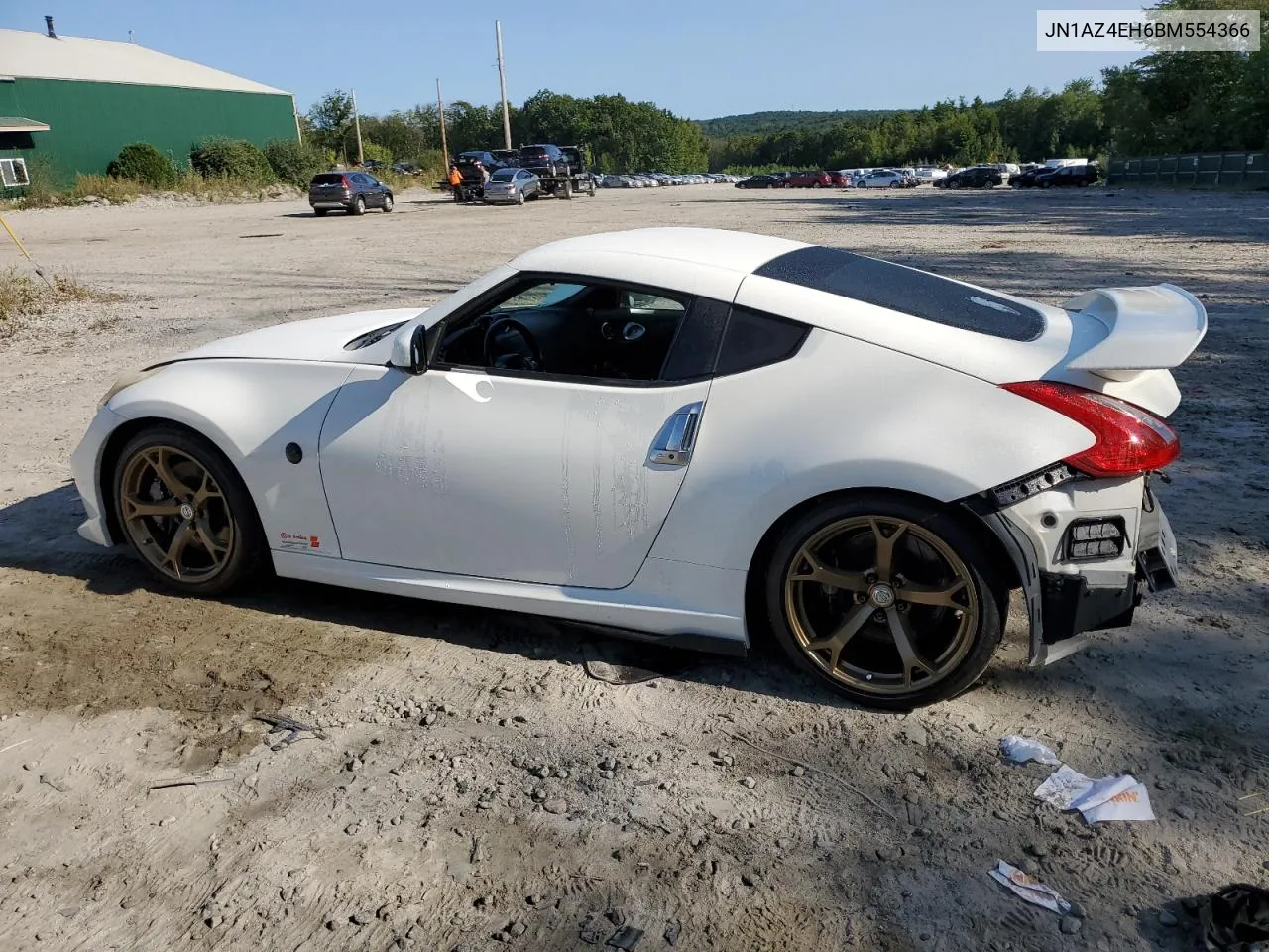 2011 Nissan 370Z Base VIN: JN1AZ4EH6BM554366 Lot: 69566784