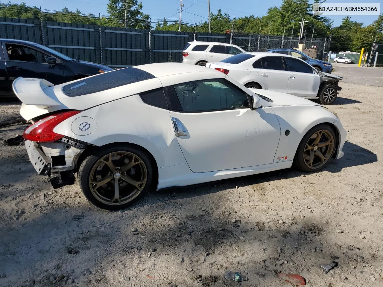 2011 Nissan 370Z Base VIN: JN1AZ4EH6BM554366 Lot: 69566784