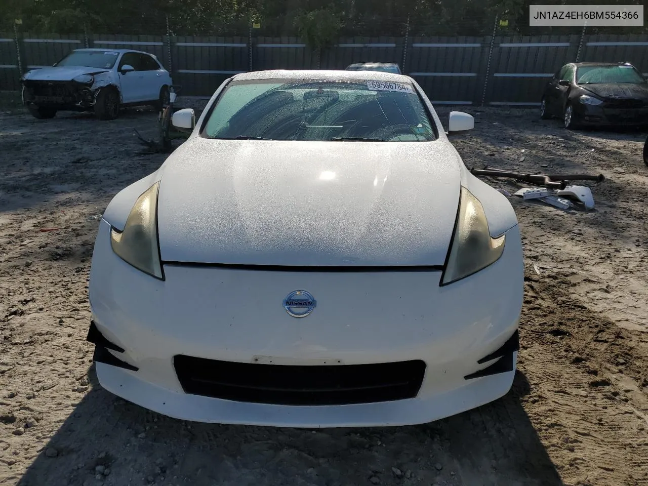 2011 Nissan 370Z Base VIN: JN1AZ4EH6BM554366 Lot: 69566784