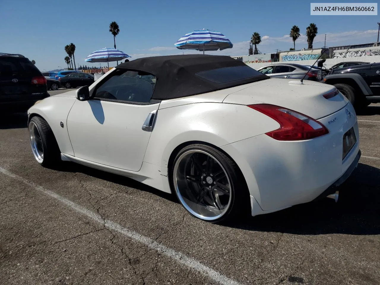 2011 Nissan 370Z Base VIN: JN1AZ4FH6BM360662 Lot: 70824084