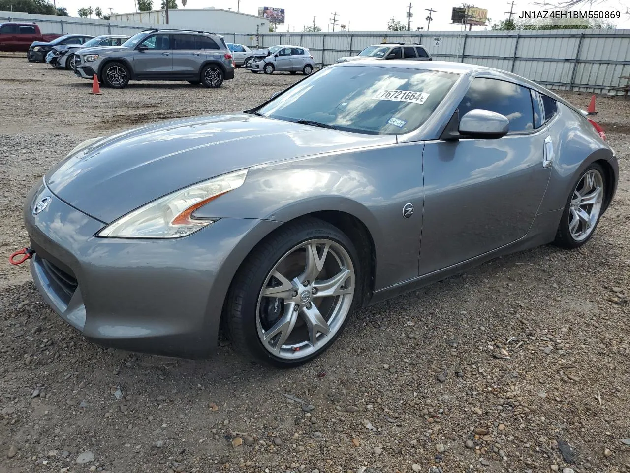 2011 Nissan 370Z Base VIN: JN1AZ4EH1BM550869 Lot: 76721664