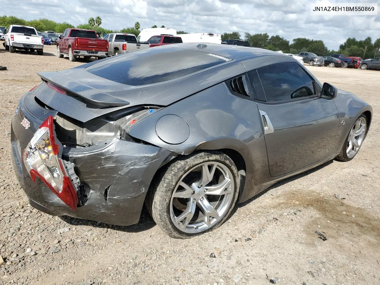 2011 Nissan 370Z Base VIN: JN1AZ4EH1BM550869 Lot: 76721664