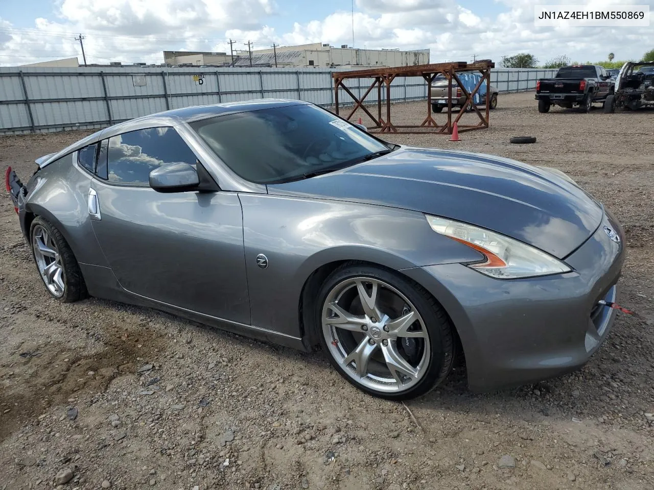 2011 Nissan 370Z Base VIN: JN1AZ4EH1BM550869 Lot: 76721664