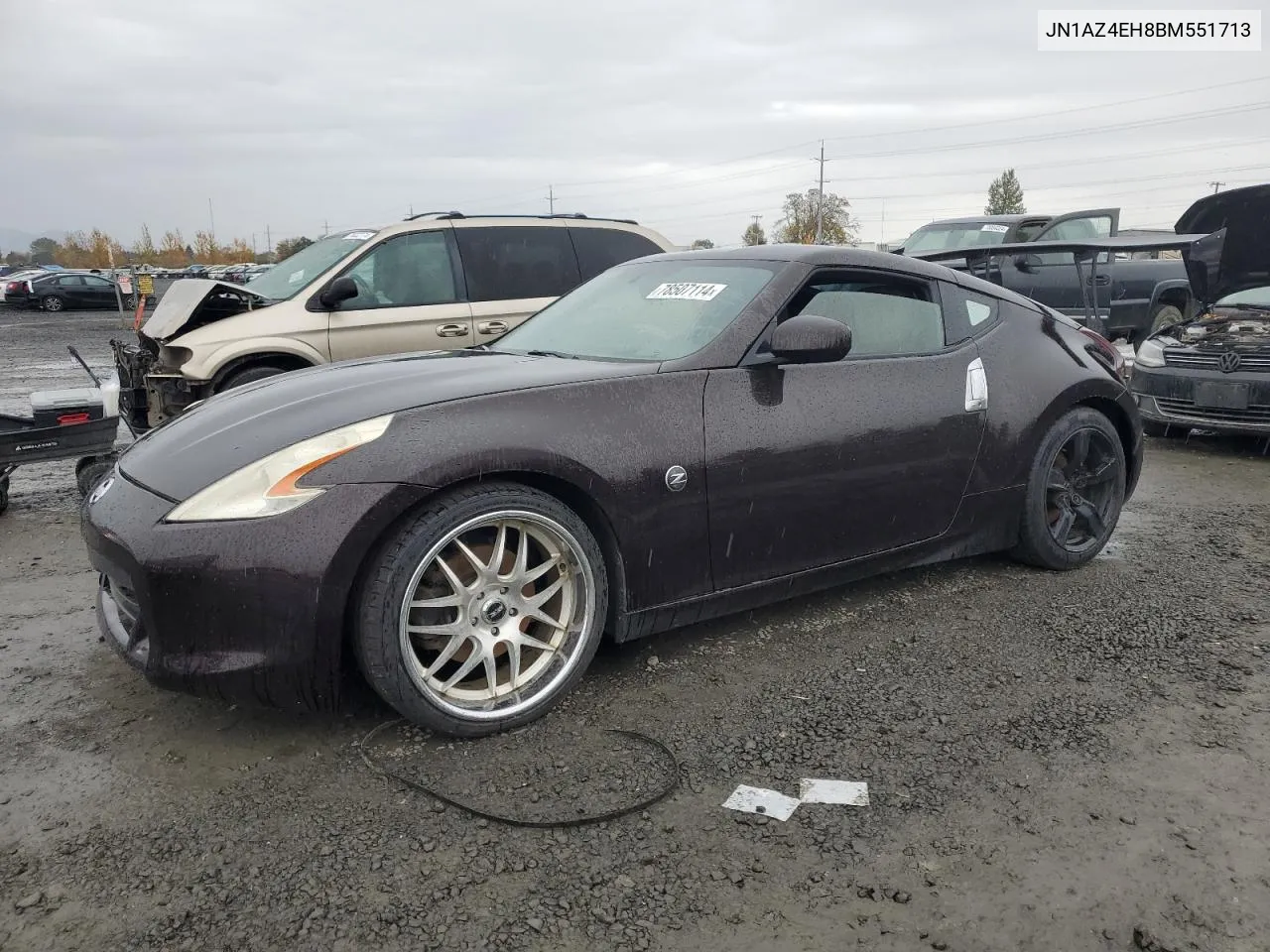 2011 Nissan 370Z Base VIN: JN1AZ4EH8BM551713 Lot: 78507114