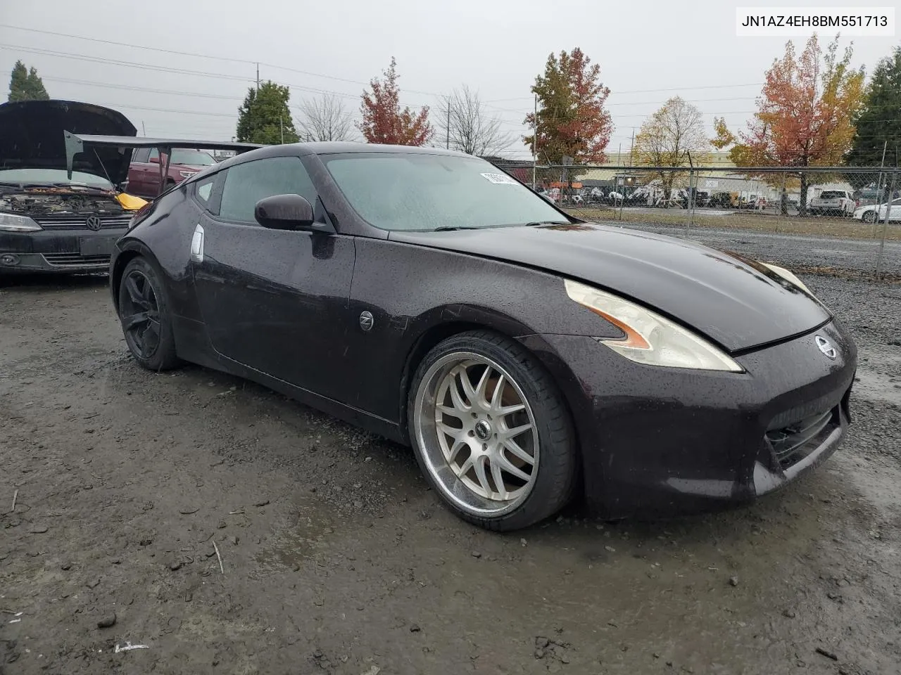 2011 Nissan 370Z Base VIN: JN1AZ4EH8BM551713 Lot: 78507114