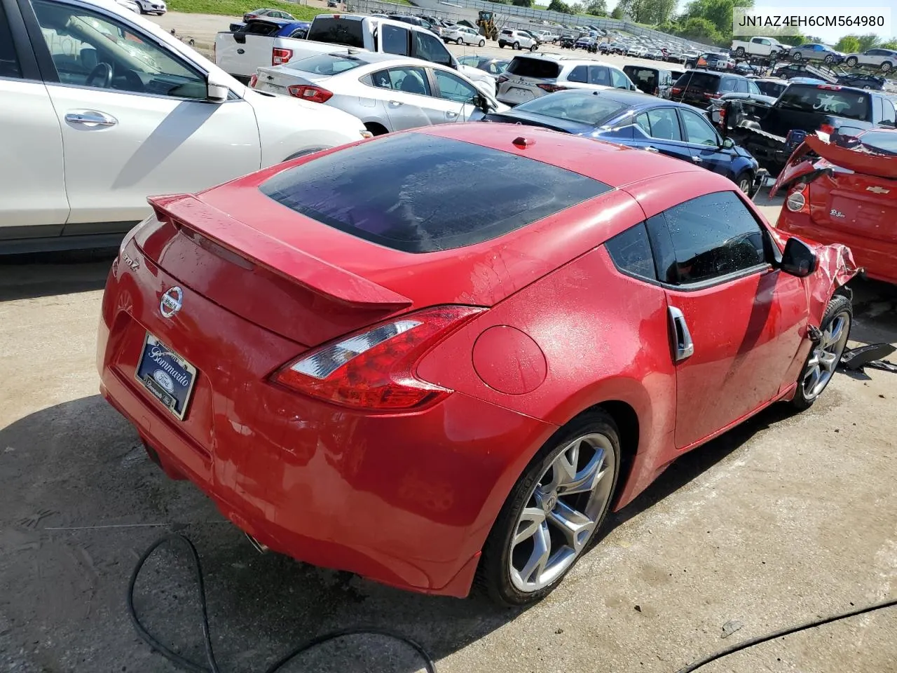 2012 Nissan 370Z Base VIN: JN1AZ4EH6CM564980 Lot: 52854114