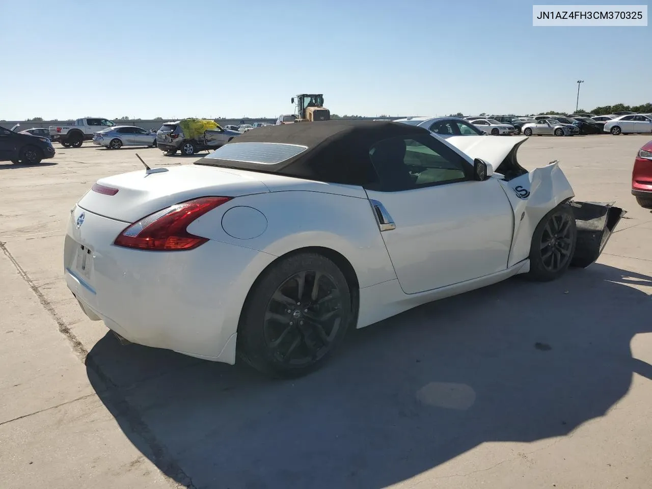 2012 Nissan 370Z Base VIN: JN1AZ4FH3CM370325 Lot: 70215154