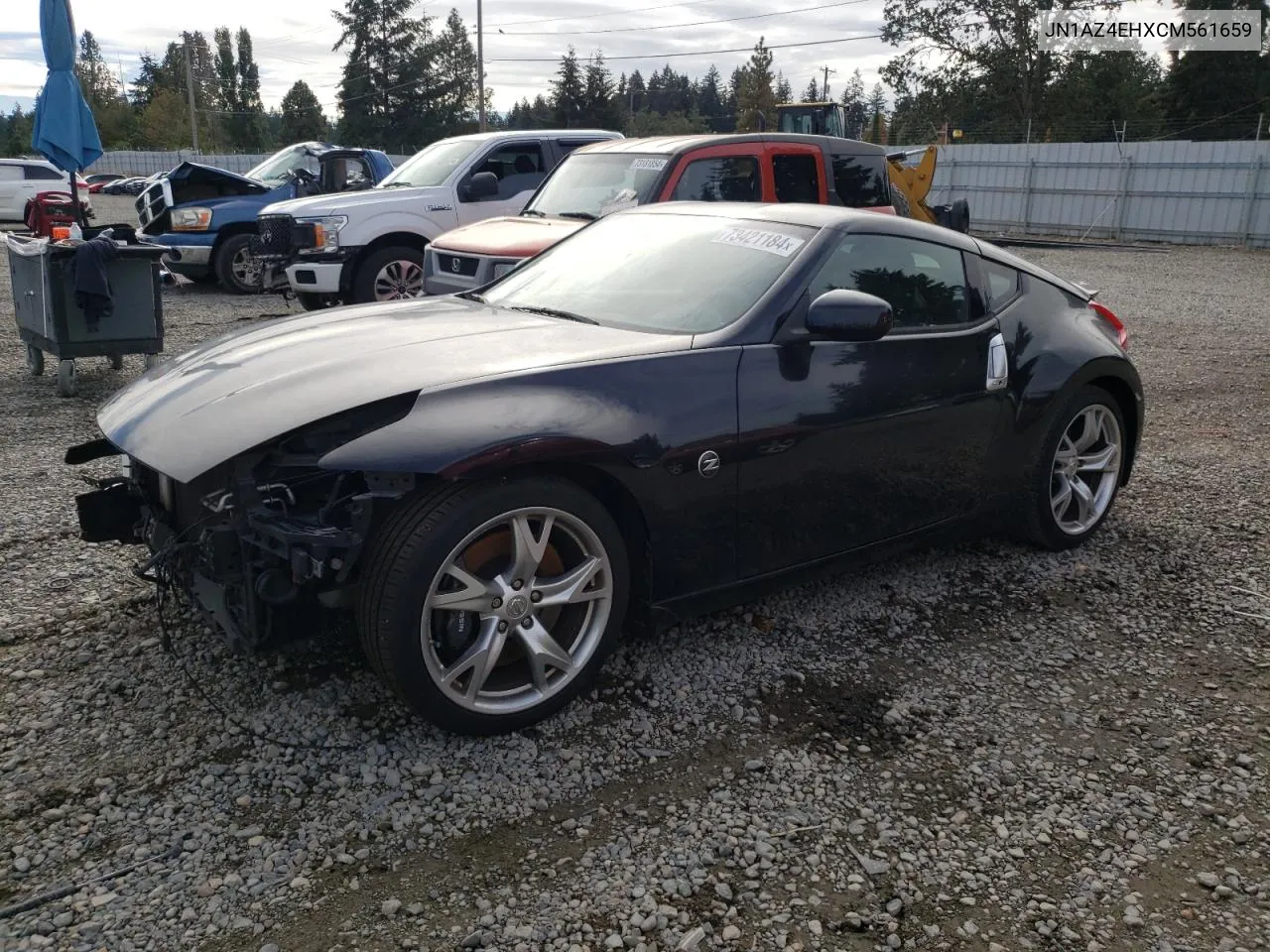 2012 Nissan 370Z Base VIN: JN1AZ4EHXCM561659 Lot: 73421184