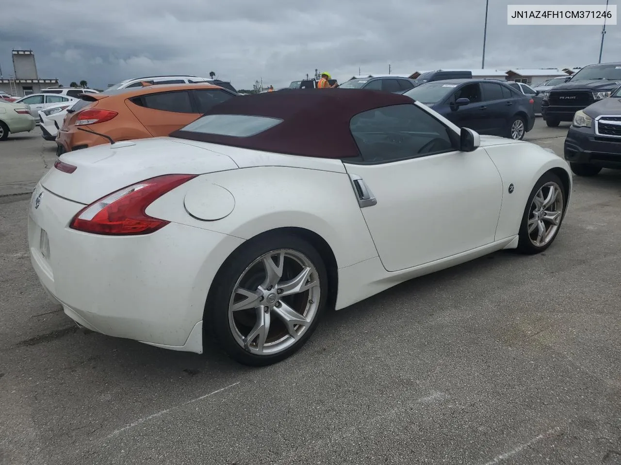 2012 Nissan 370Z Base VIN: JN1AZ4FH1CM371246 Lot: 74752074