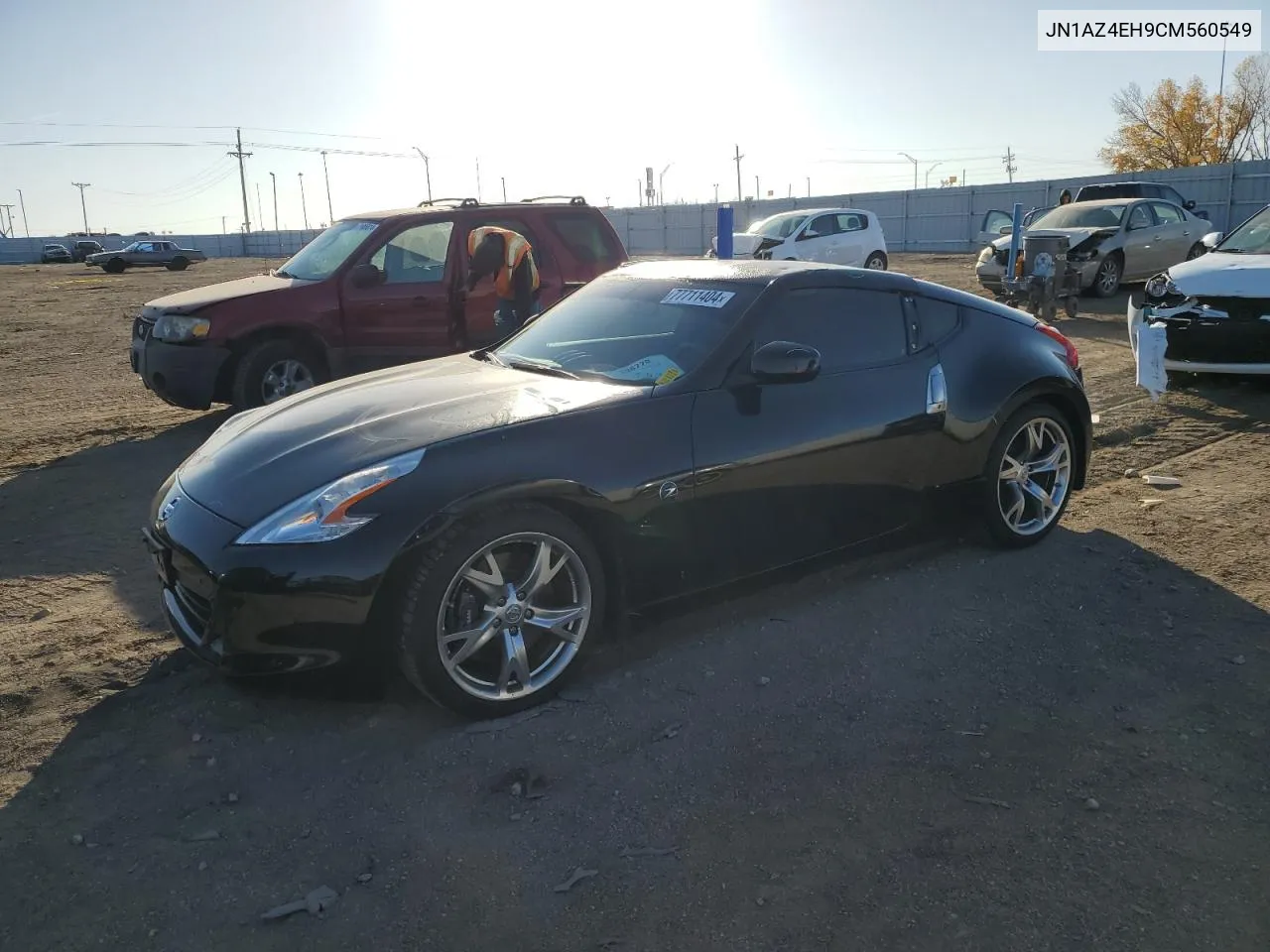 2012 Nissan 370Z Base VIN: JN1AZ4EH9CM560549 Lot: 77711404