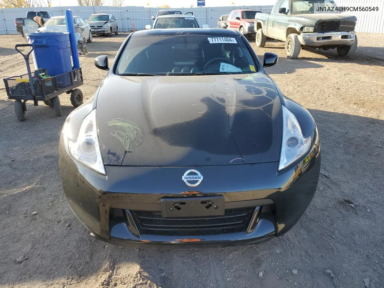 2012 Nissan 370Z Base VIN: JN1AZ4EH9CM560549 Lot: 77711404