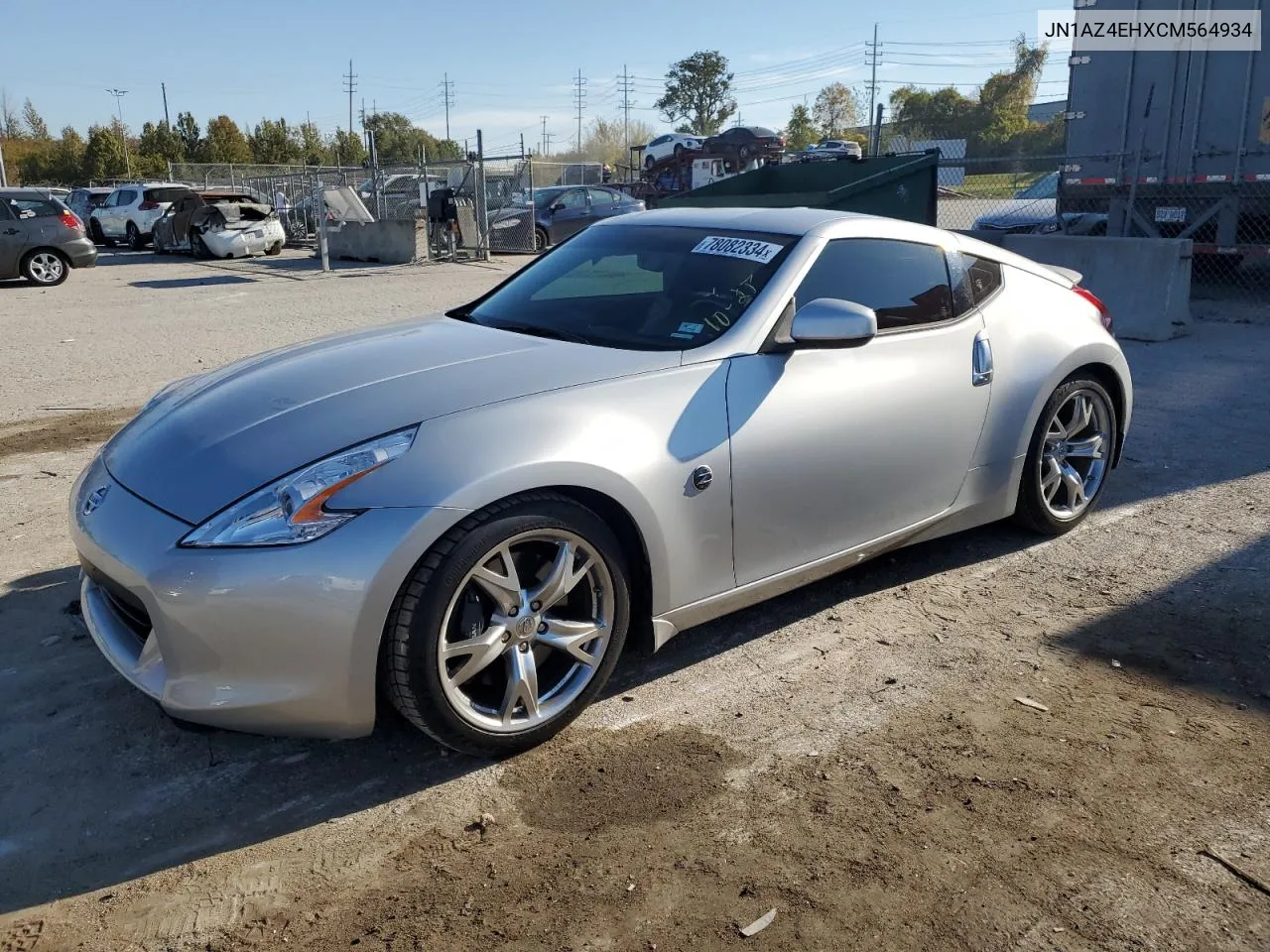 2012 Nissan 370Z Base VIN: JN1AZ4EHXCM564934 Lot: 78082334