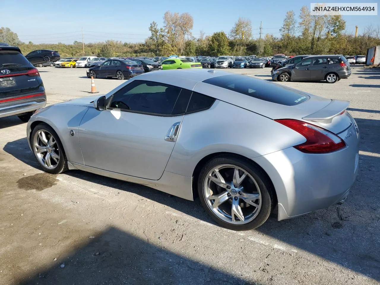 2012 Nissan 370Z Base VIN: JN1AZ4EHXCM564934 Lot: 78082334