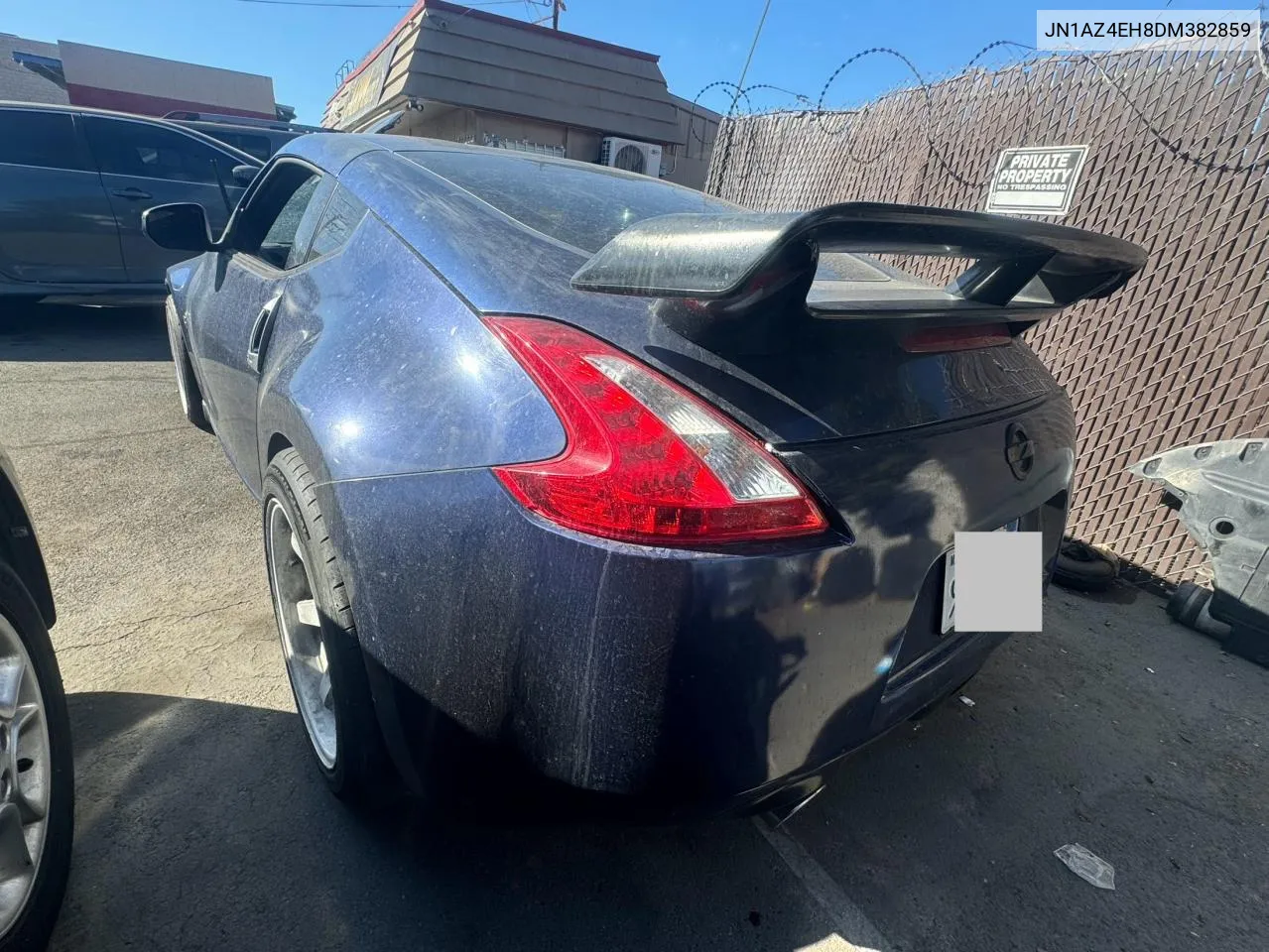 2013 Nissan 370Z Base VIN: JN1AZ4EH8DM382859 Lot: 78963274