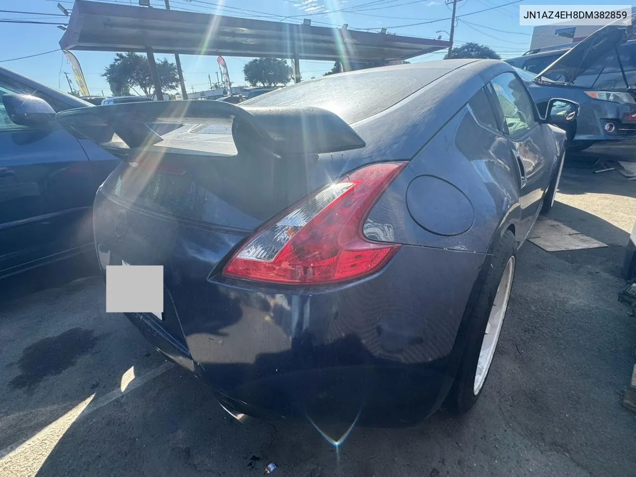 2013 Nissan 370Z Base VIN: JN1AZ4EH8DM382859 Lot: 78963274