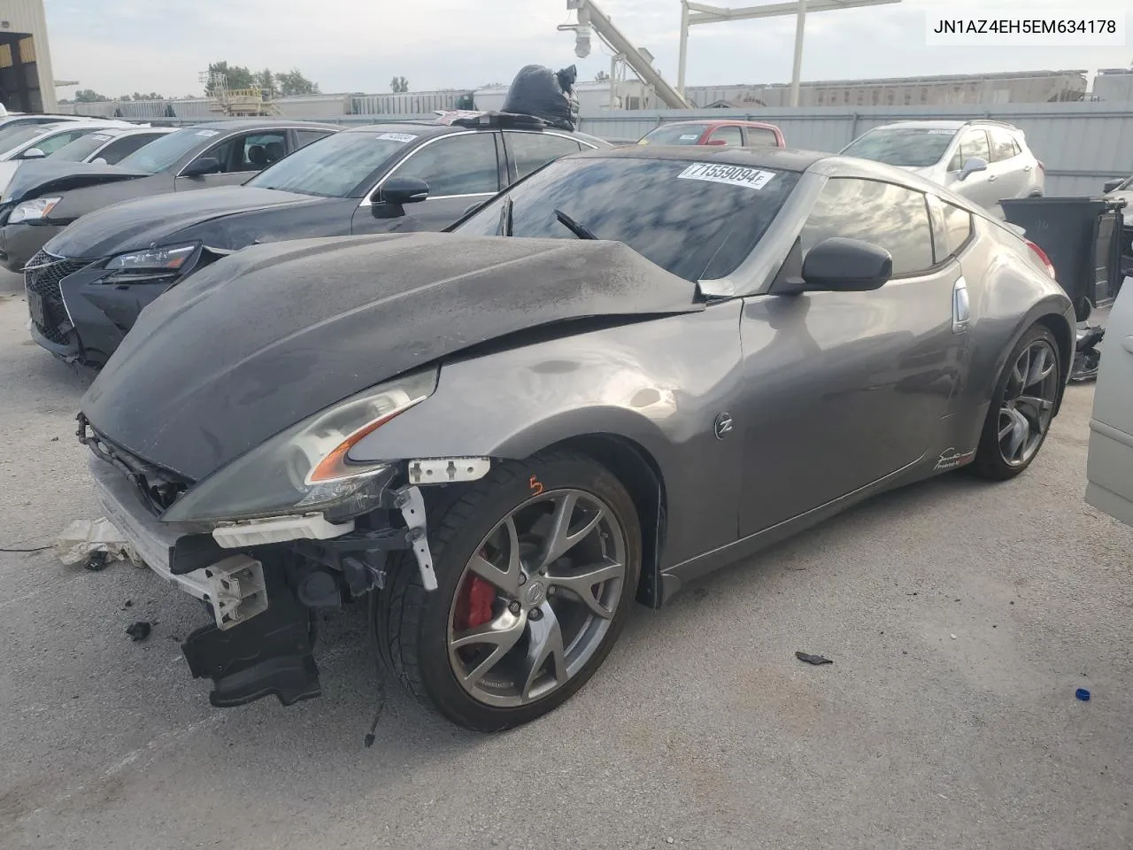 2014 Nissan 370Z Base VIN: JN1AZ4EH5EM634178 Lot: 71559094