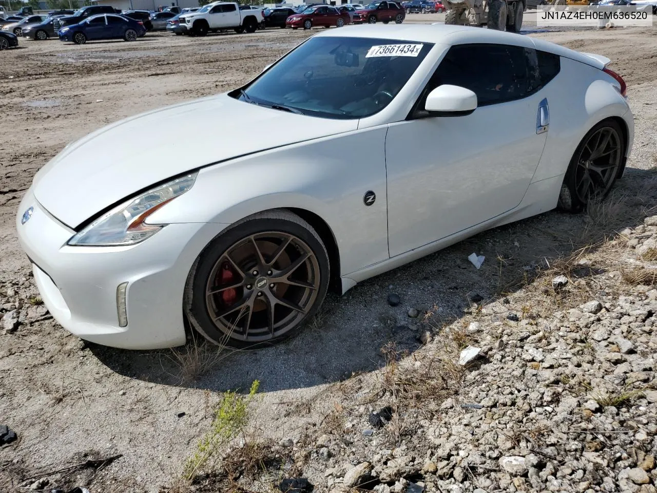 2014 Nissan 370Z Base VIN: JN1AZ4EH0EM636520 Lot: 73661434