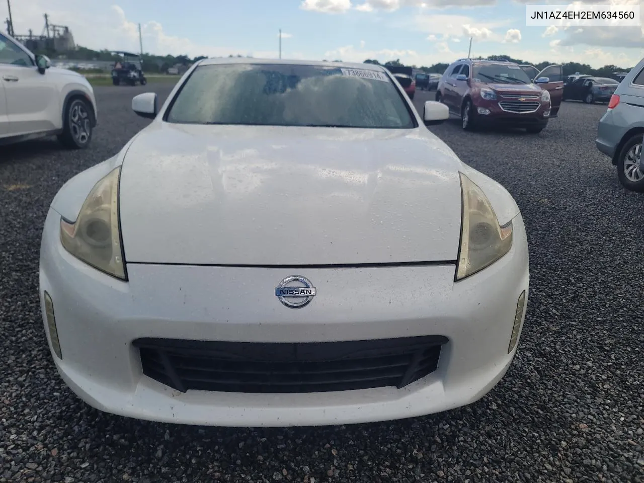 2014 Nissan 370Z Base VIN: JN1AZ4EH2EM634560 Lot: 73866914