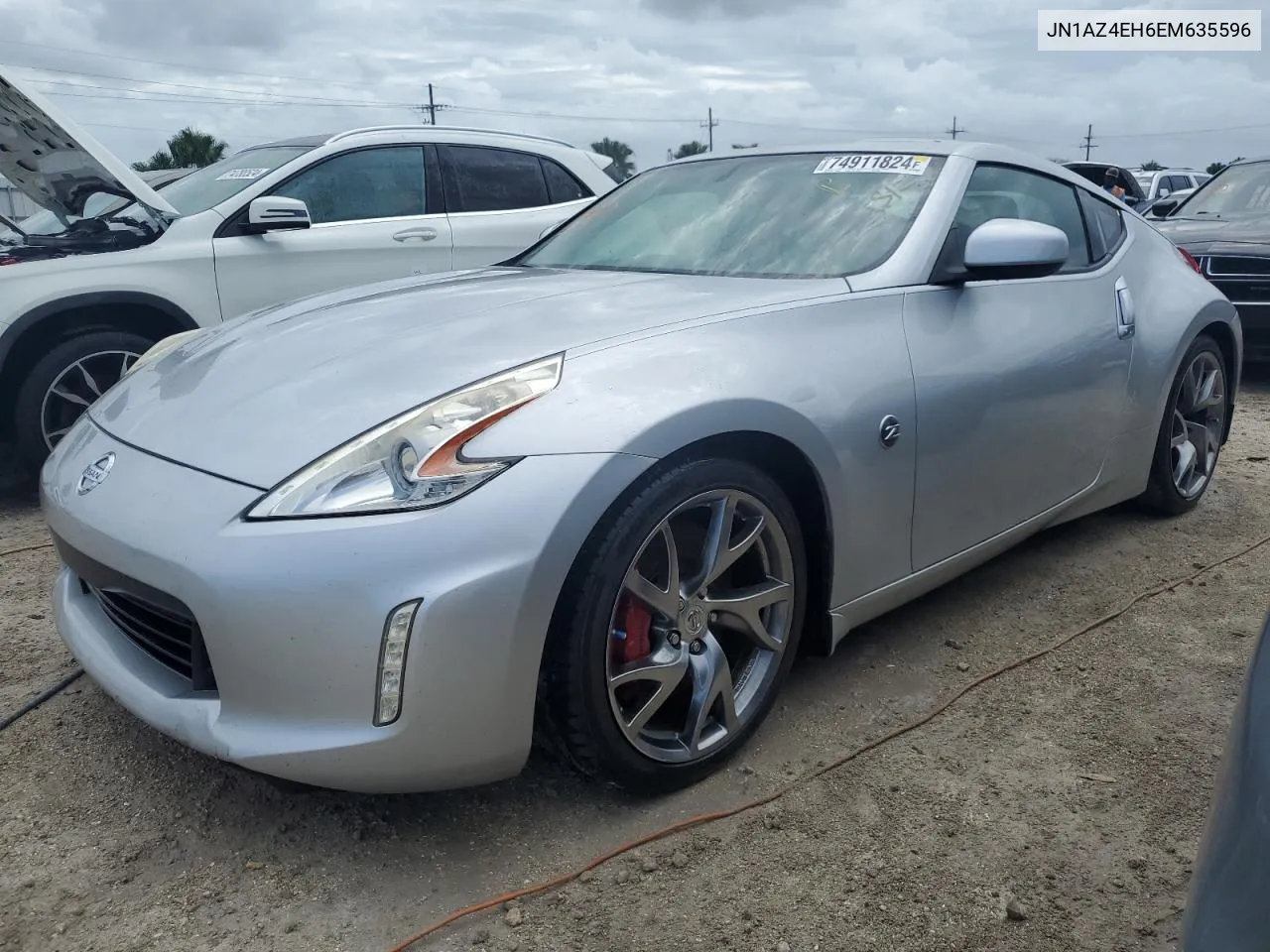 2014 Nissan 370Z Base VIN: JN1AZ4EH6EM635596 Lot: 74911824