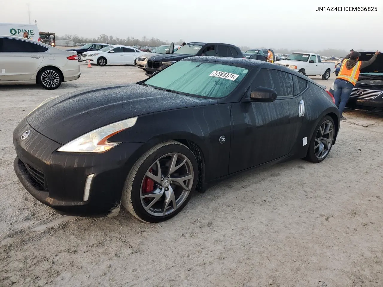 2014 Nissan 370Z Base VIN: JN1AZ4EH0EM636825 Lot: 77900374