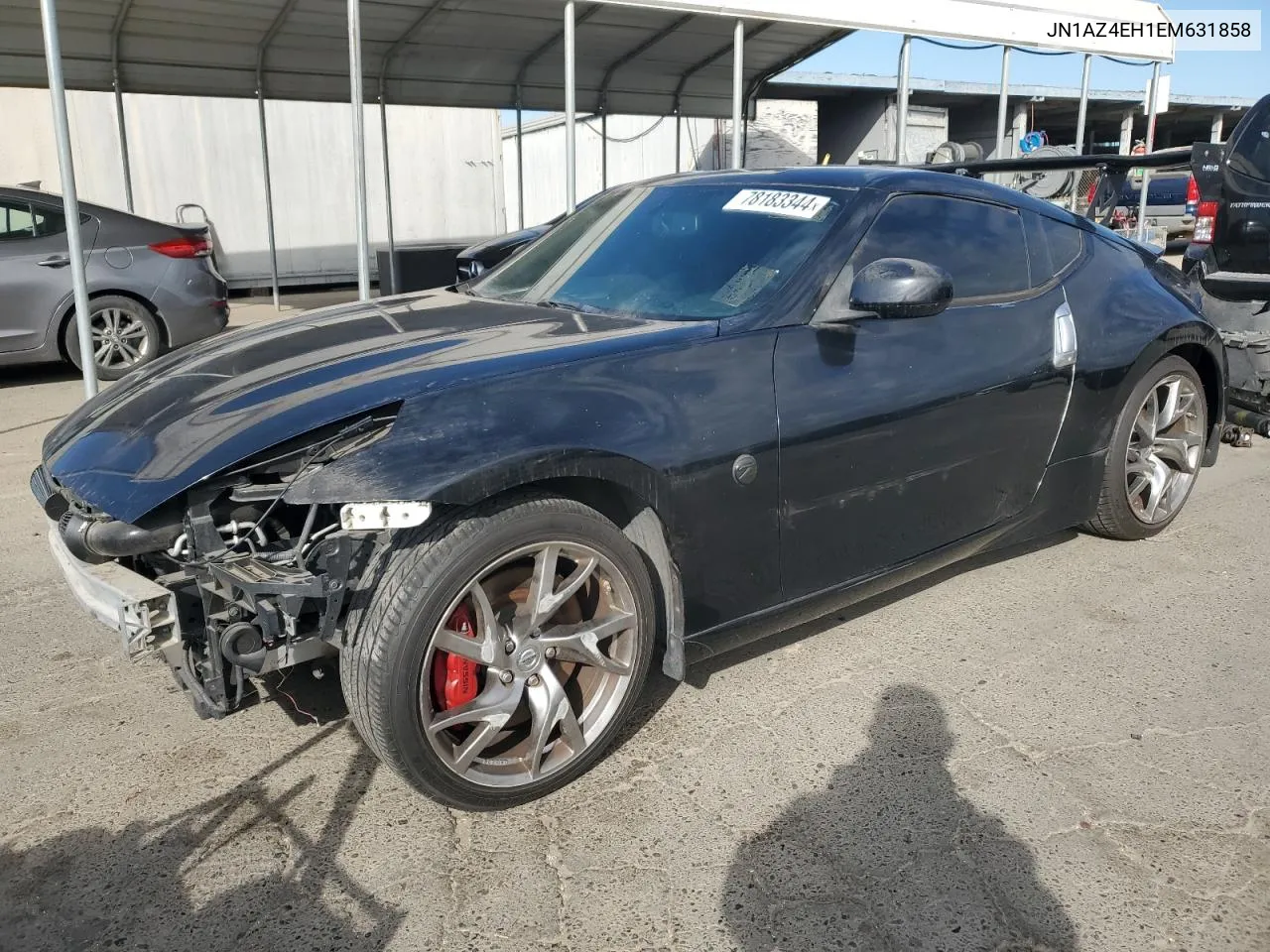 2014 Nissan 370Z Base VIN: JN1AZ4EH1EM631858 Lot: 78183344