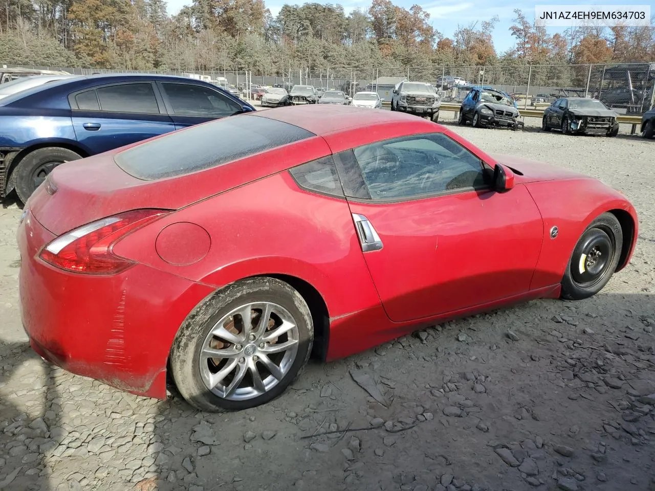 2014 Nissan 370Z Base VIN: JN1AZ4EH9EM634703 Lot: 79507254