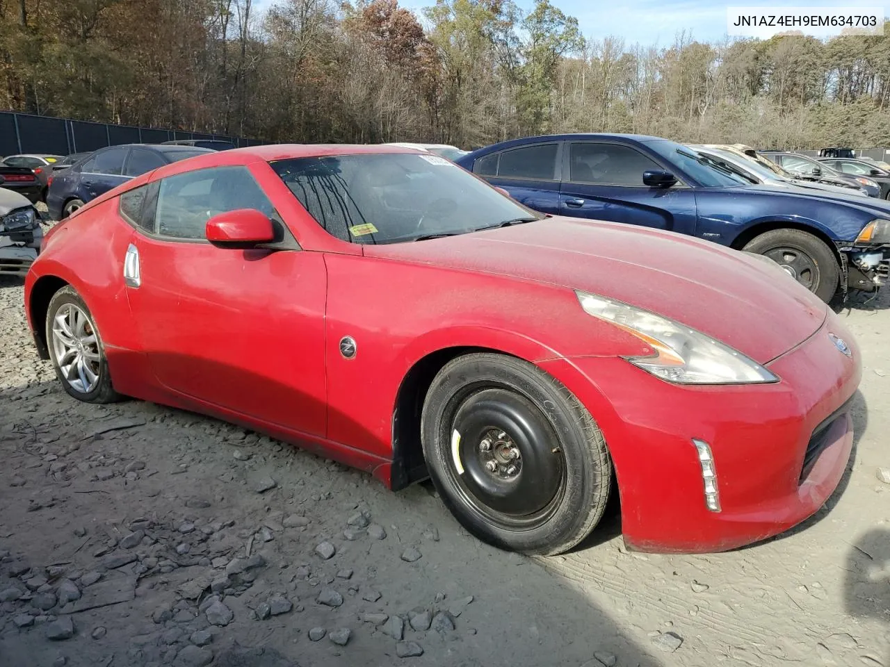 2014 Nissan 370Z Base VIN: JN1AZ4EH9EM634703 Lot: 79507254