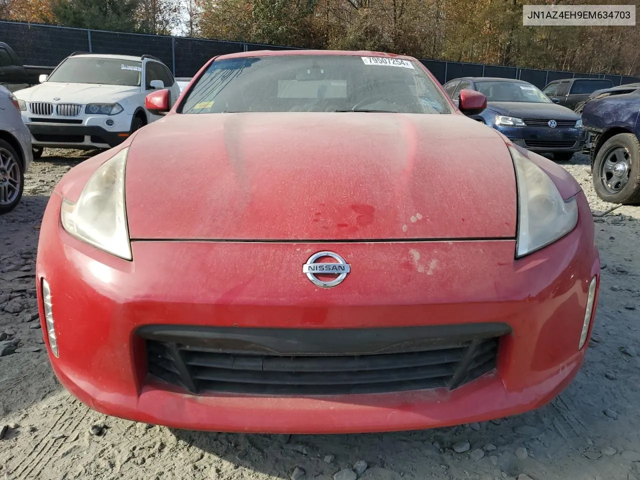 2014 Nissan 370Z Base VIN: JN1AZ4EH9EM634703 Lot: 79507254