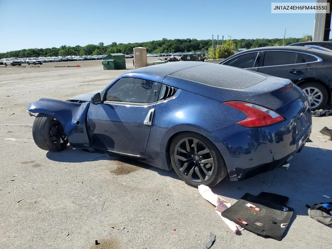 2015 Nissan 370Z Base VIN: JN1AZ4EH6FM443550 Lot: 57874834