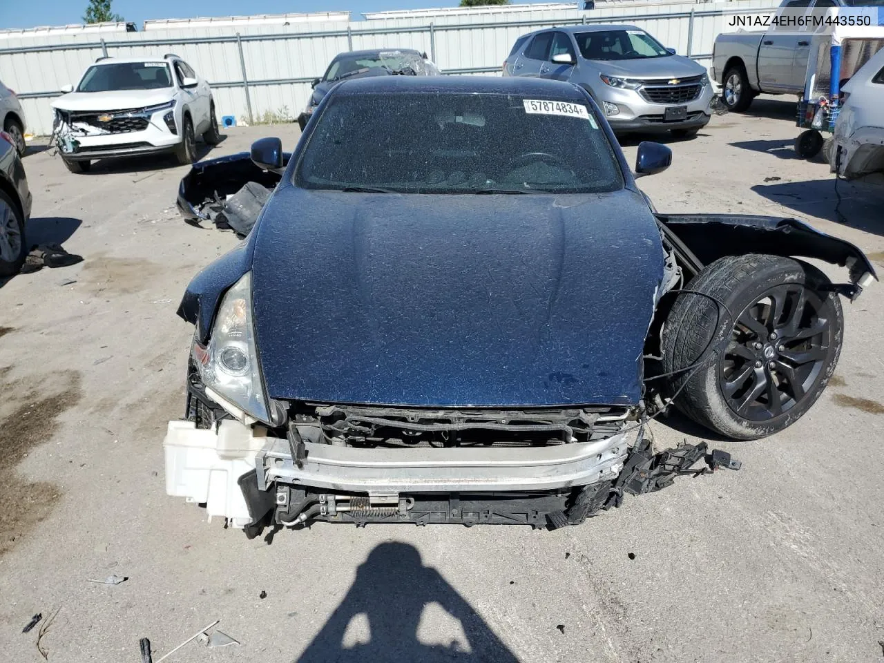 JN1AZ4EH6FM443550 2015 Nissan 370Z Base