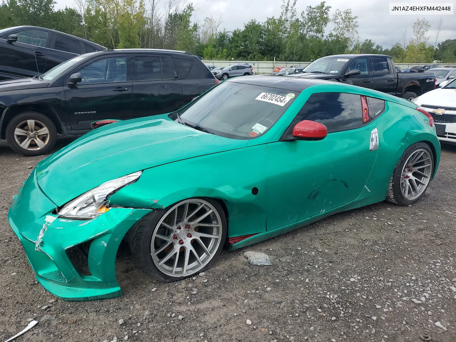 JN1AZ4EHXFM442448 2015 Nissan 370Z Base