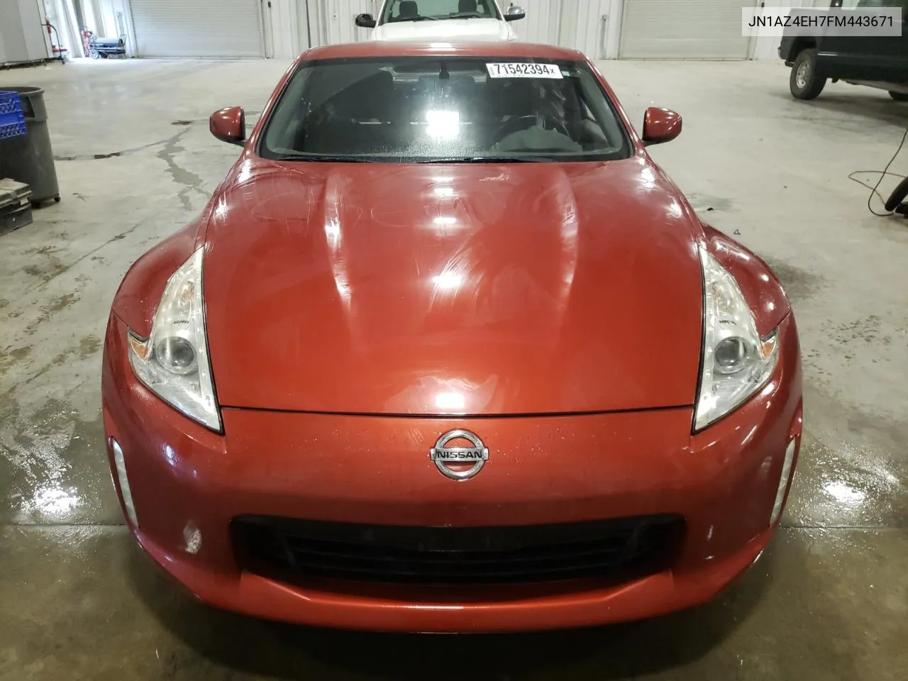 2015 Nissan 370Z Base VIN: JN1AZ4EH7FM443671 Lot: 71542394