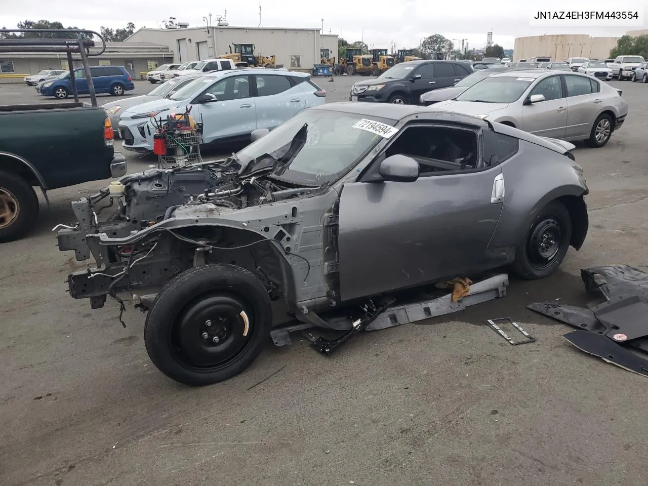 JN1AZ4EH3FM443554 2015 Nissan 370Z Base