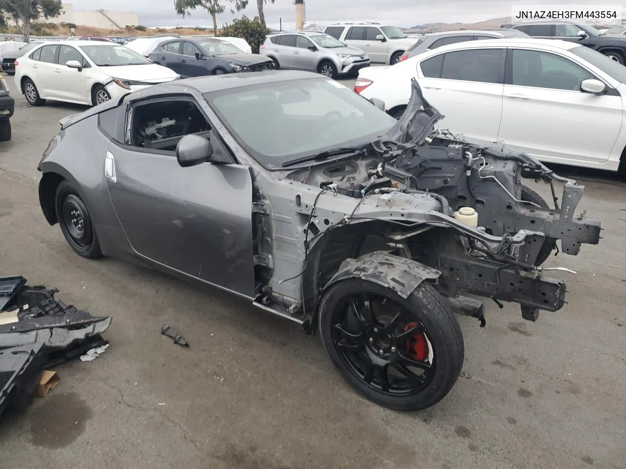 2015 Nissan 370Z Base VIN: JN1AZ4EH3FM443554 Lot: 72194594