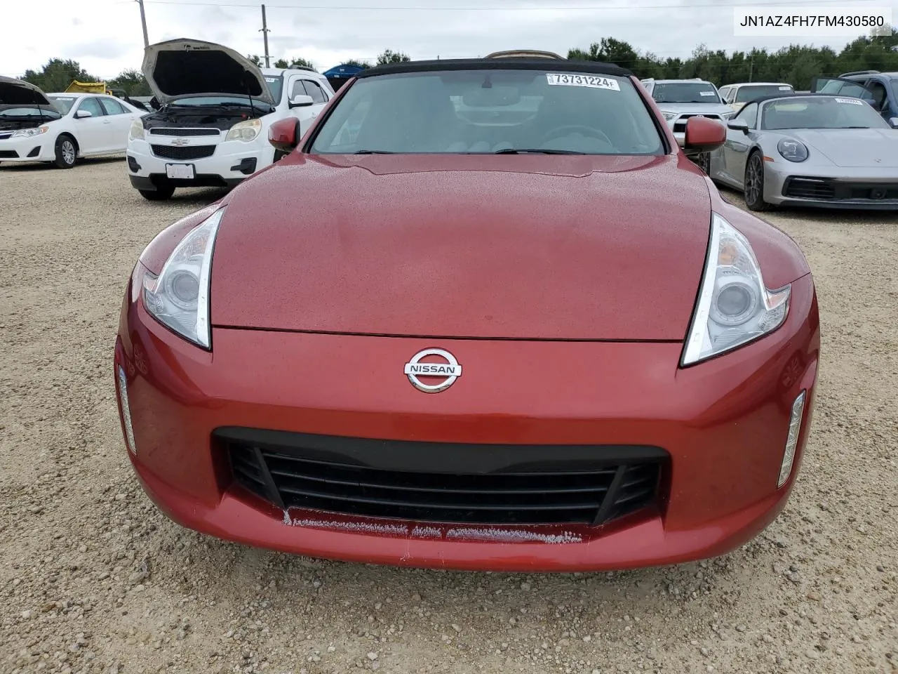 2015 Nissan 370Z Base VIN: JN1AZ4FH7FM430580 Lot: 73731224