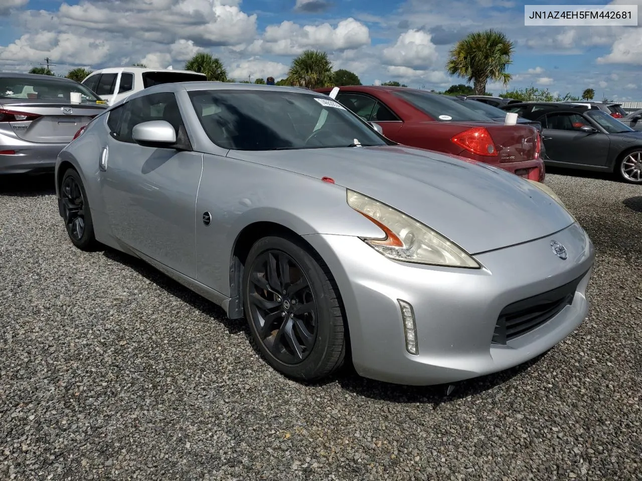 2015 Nissan 370Z Base VIN: JN1AZ4EH5FM442681 Lot: 74653834