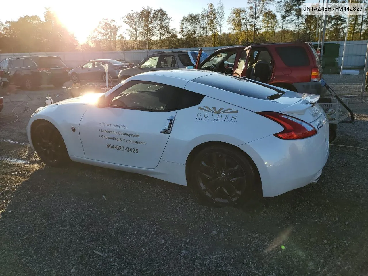 2015 Nissan 370Z Base VIN: JN1AZ4EH7FM442827 Lot: 75876624