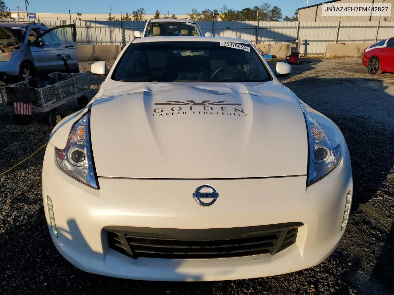 2015 Nissan 370Z Base VIN: JN1AZ4EH7FM442827 Lot: 75876624