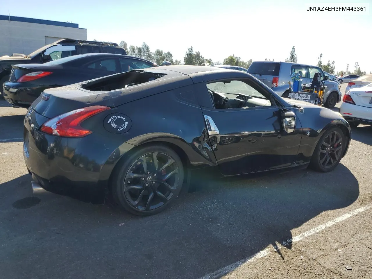 2015 Nissan 370Z Base VIN: JN1AZ4EH3FM443361 Lot: 76965904