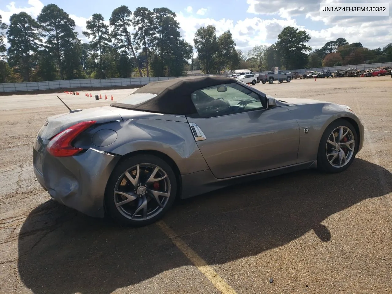 2015 Nissan 370Z Base VIN: JN1AZ4FH3FM430382 Lot: 77629824