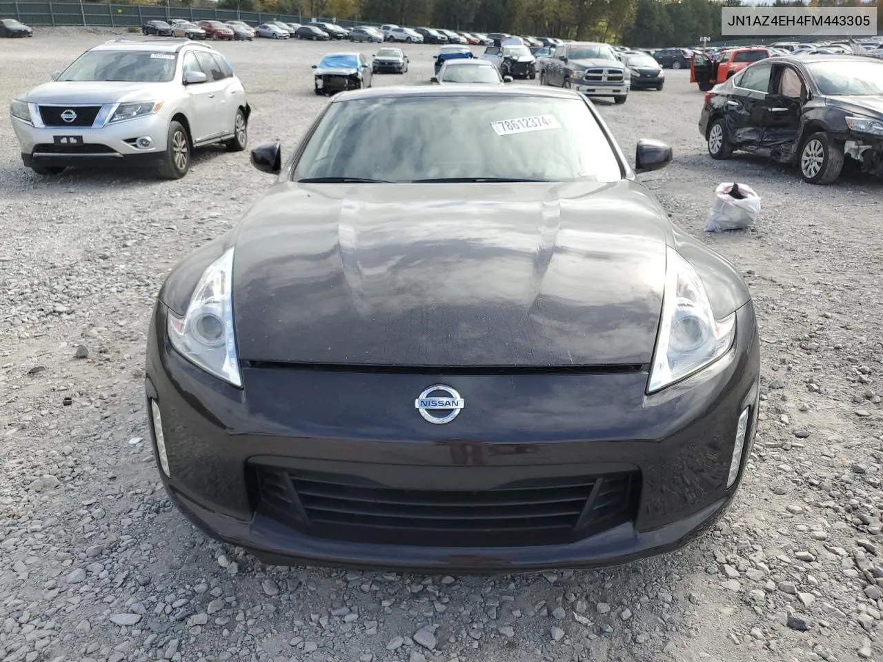 2015 Nissan 370Z Base VIN: JN1AZ4EH4FM443305 Lot: 78612374