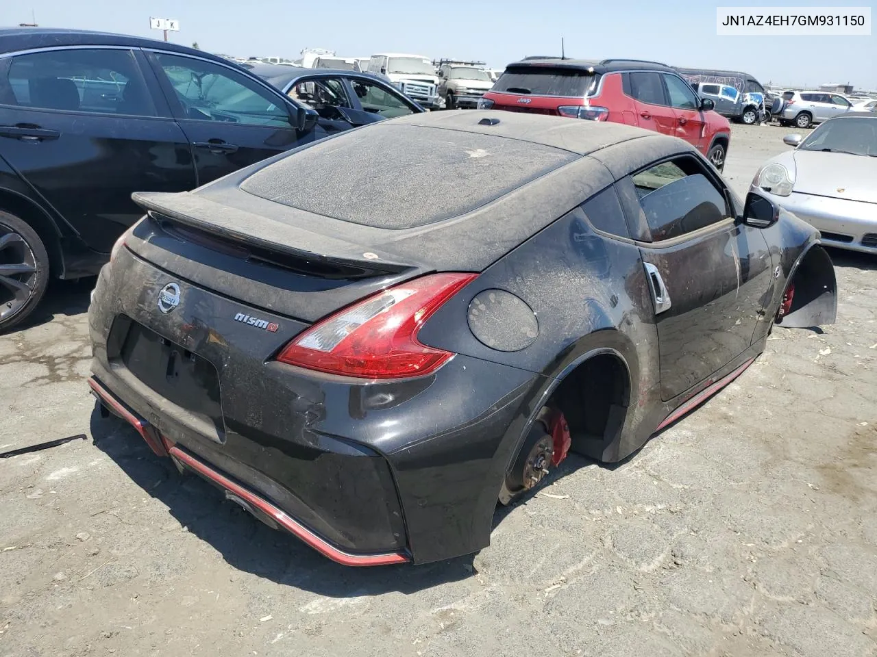 2016 Nissan 370Z Base VIN: JN1AZ4EH7GM931150 Lot: 62732414