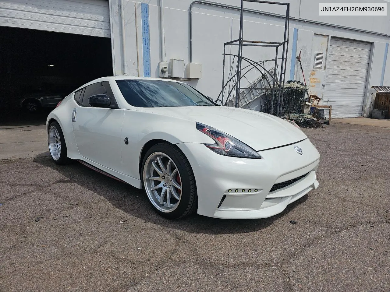 JN1AZ4EH2GM930696 2016 Nissan 370Z Nismo