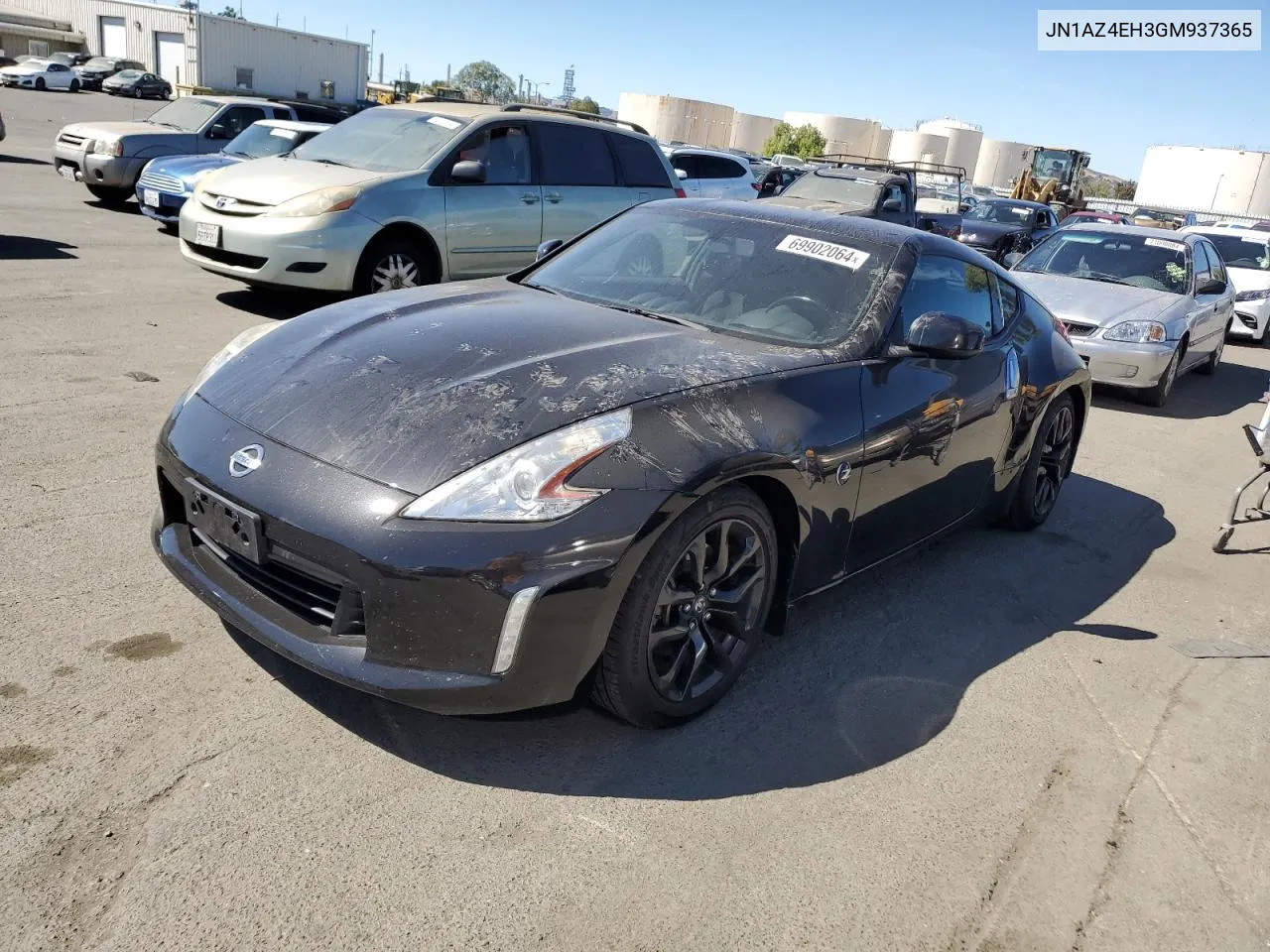 2016 Nissan 370Z Base VIN: JN1AZ4EH3GM937365 Lot: 69902064