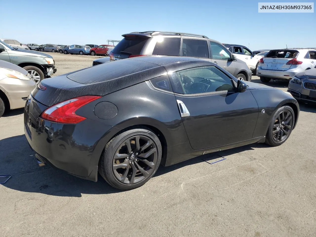 2016 Nissan 370Z Base VIN: JN1AZ4EH3GM937365 Lot: 69902064